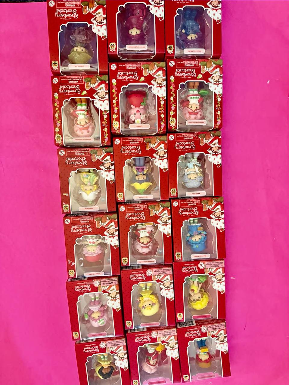 New Strawberry Shortcake Cheebees Lot (18) – NIB + Rare Chase Figures
