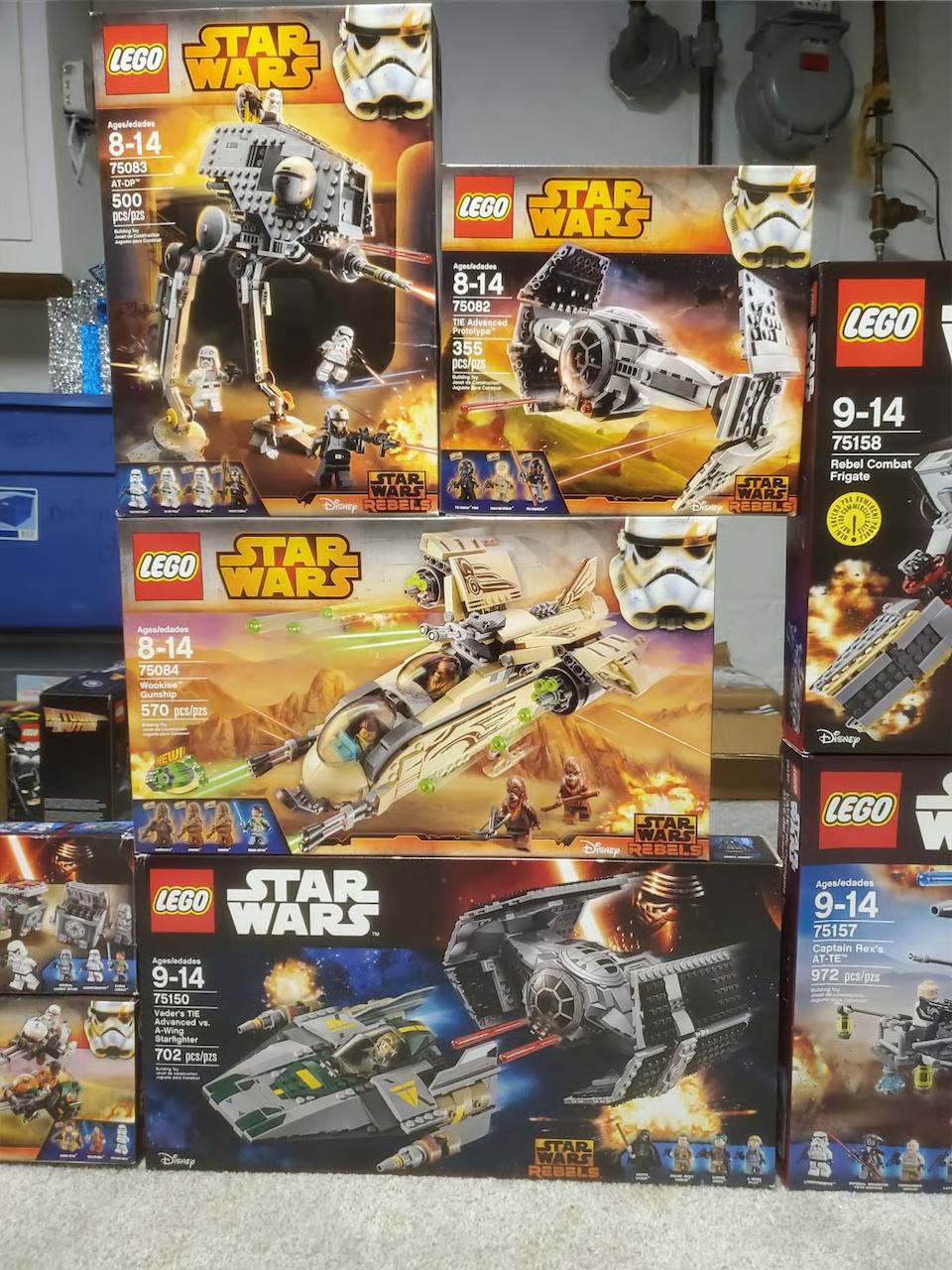 New LEGO Star Wars Rebels Collection Lot β Sealed Sets + 3 Polybags (No Ghost 75053 & Phantom 75048)