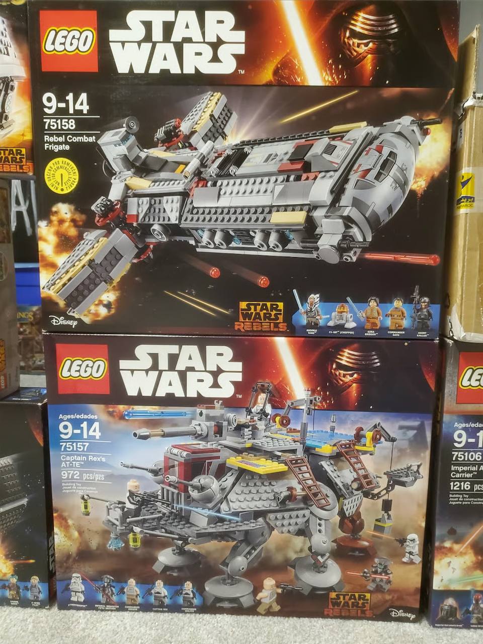 New LEGO Star Wars Rebels Collection Lot β Sealed Sets + 3 Polybags (No Ghost 75053 & Phantom 75048)