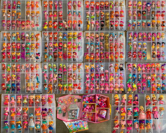 Huge Mini & Littles Lalaloopsy Lot – 100+ Vintage MGA Dolls – Rare Collection – Complete Set for Collectors