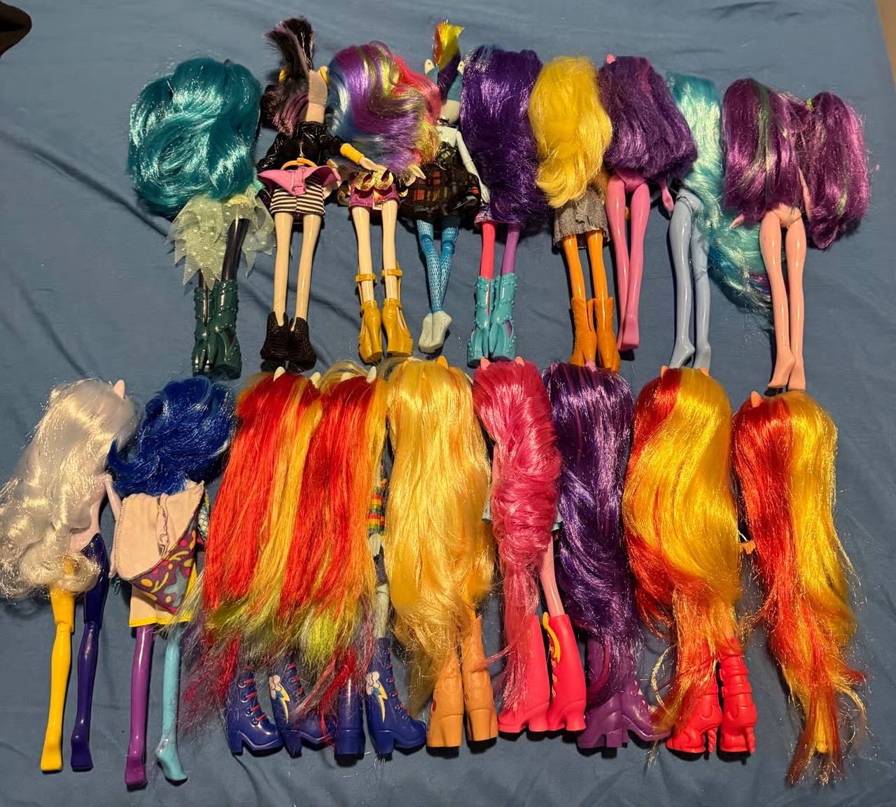My Little Pony Equestria Girls 18 Dolls Bundle – Complete Set