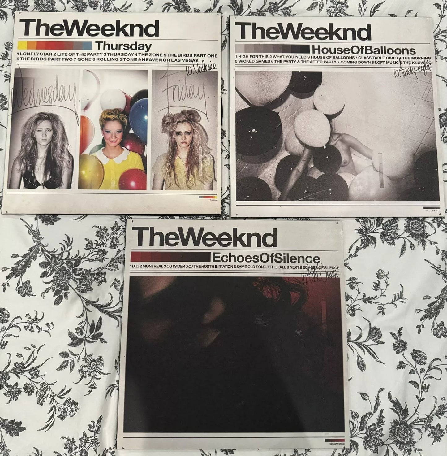 The Weeknd – Trilogy Vinyls Set (2017) – Numbered /1000 – Very Rare Collector’s Edition